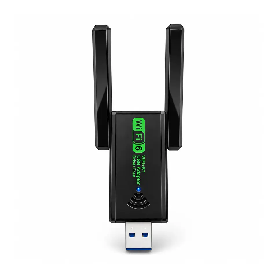  Adaptador Antena USB WiFi Doble Banda 1300Mbps + BT 5.3 1