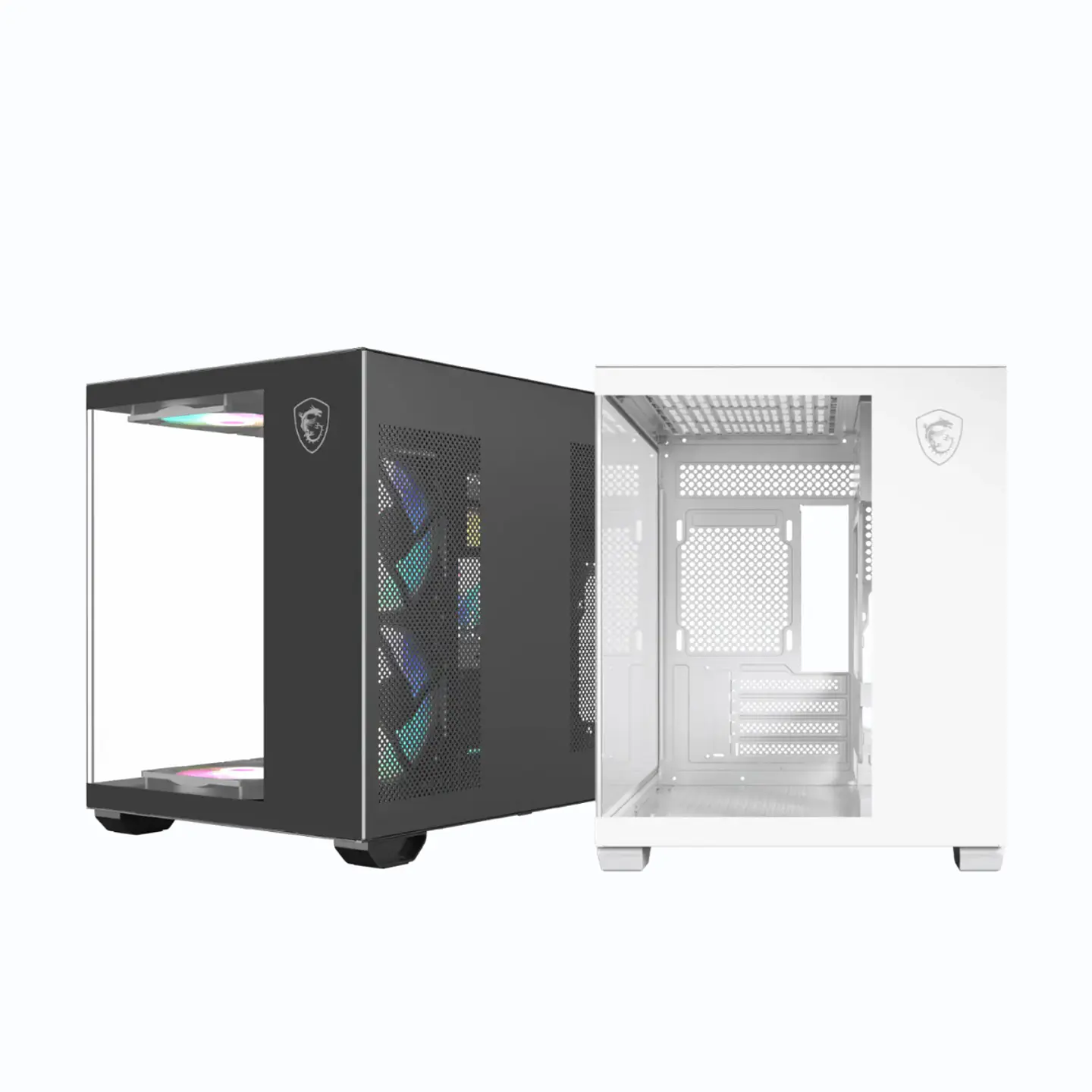 Gabinete Gamer MSI PRO PANO M120L White Vidrio Templado m-ATX 3