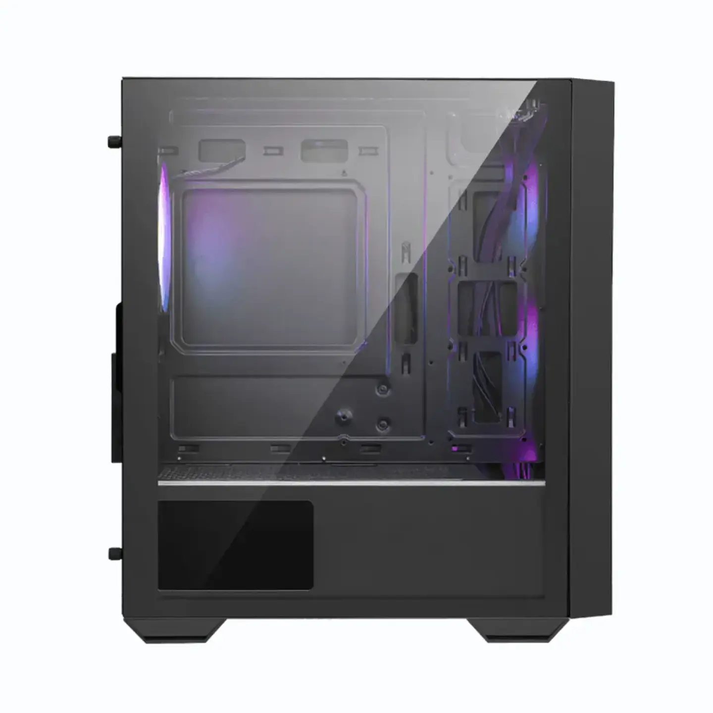 Gabinete Gamer MSI PRO FORGE M051A Vidrio Templado m-ATX ARGB 3