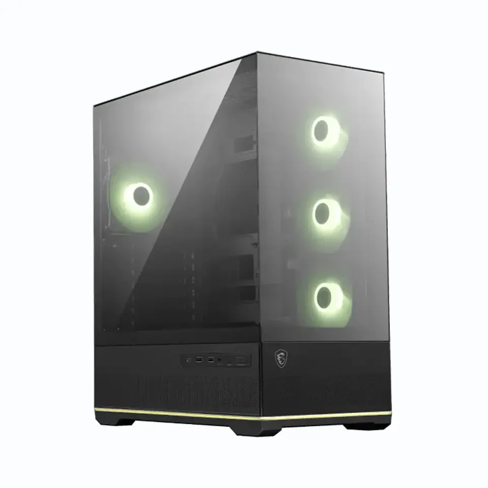 Gabinete Gamer MSI MAG PANO 110R PZ Vidrio Templado ATX 3Fan 1