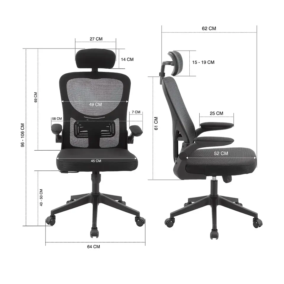 Silla de Escritorio Posture Executive Ergonómica, Reclinable 6