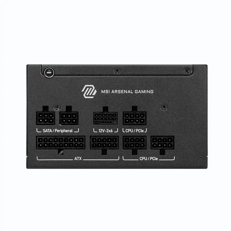 Fuente de Poder MSI MAG A1000GLS 1000W 80+ Gold, ATX 3.1 Modular 3