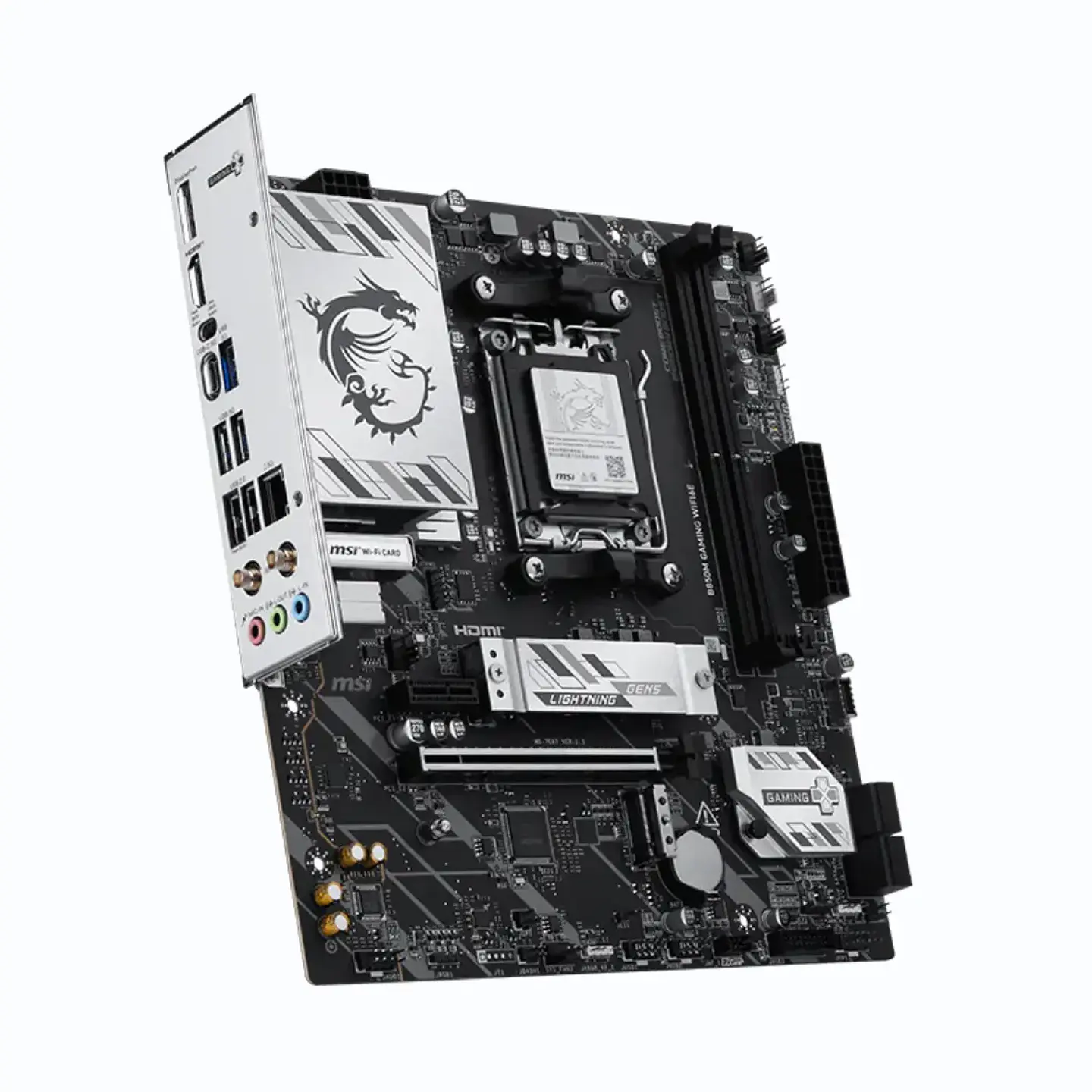 Placa Madre MSI B850M GAMING WIFI6E AM5 DDR5 mATX 3