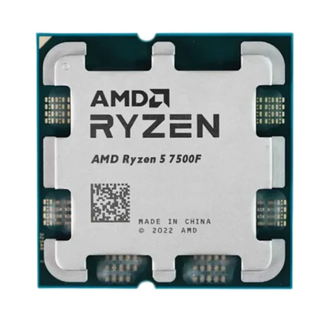 Procesador AMD Ryzen 5 7500F Tray AM5 3.7GHz 6Core/12Hilos Bulk