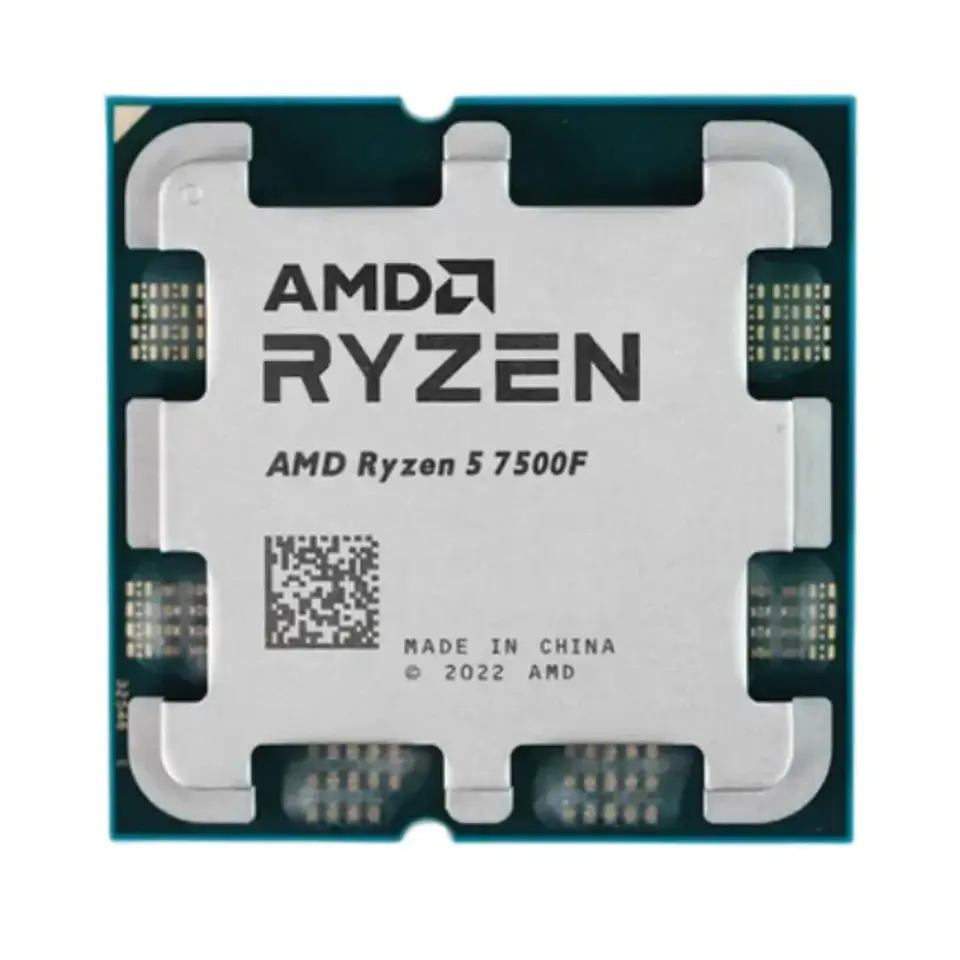Procesador AMD Ryzen 5 7500F Tray AM5 3.7GHz 6Core/12Hilos Bulk 1