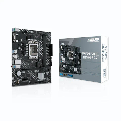 Placa Madre Asus Prime H610M-F D4, LGA 1700, DDR4, MicroATX