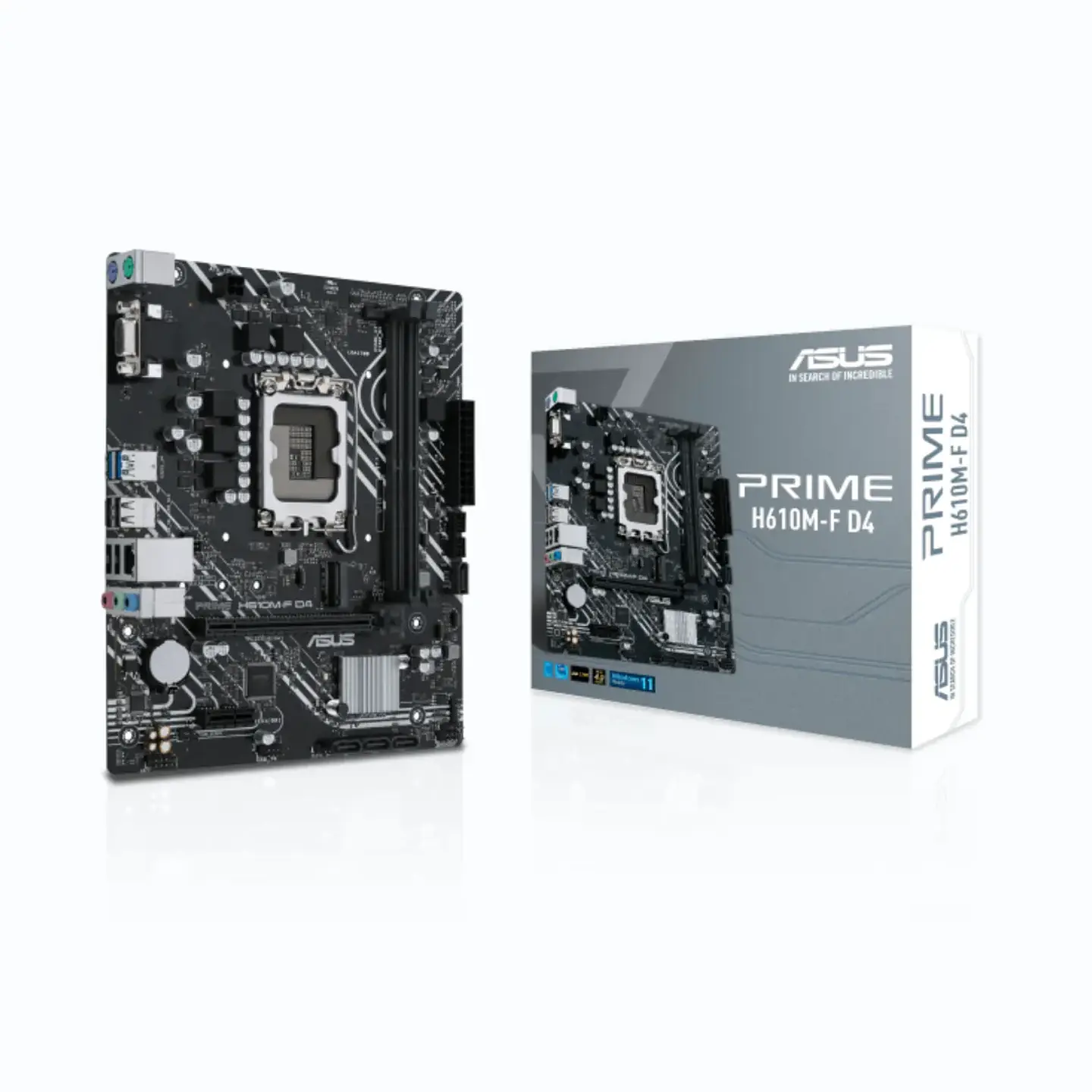 Placa Madre Asus Prime H610M-F D4, LGA 1700, DDR4, MicroATX 1