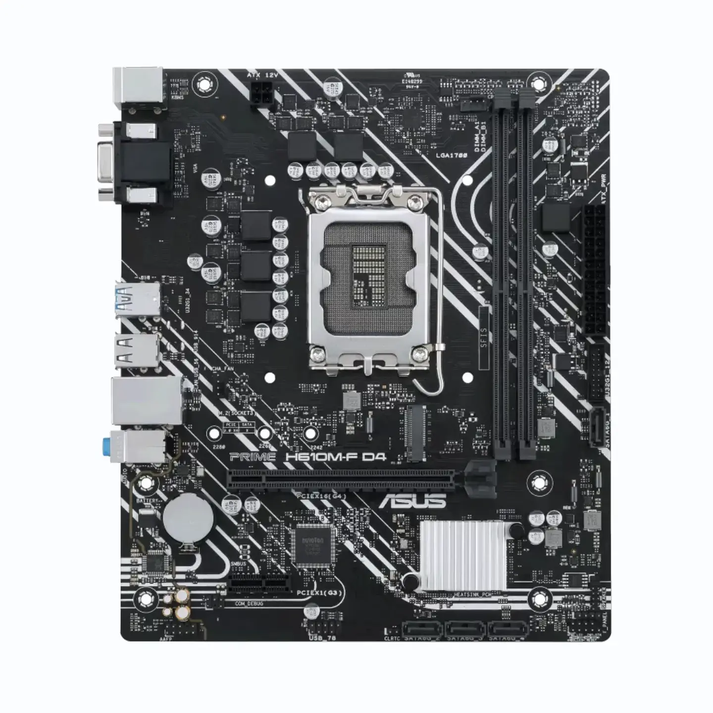 Placa Madre Asus Prime H610M-F D4, LGA 1700, DDR4, MicroATX 2