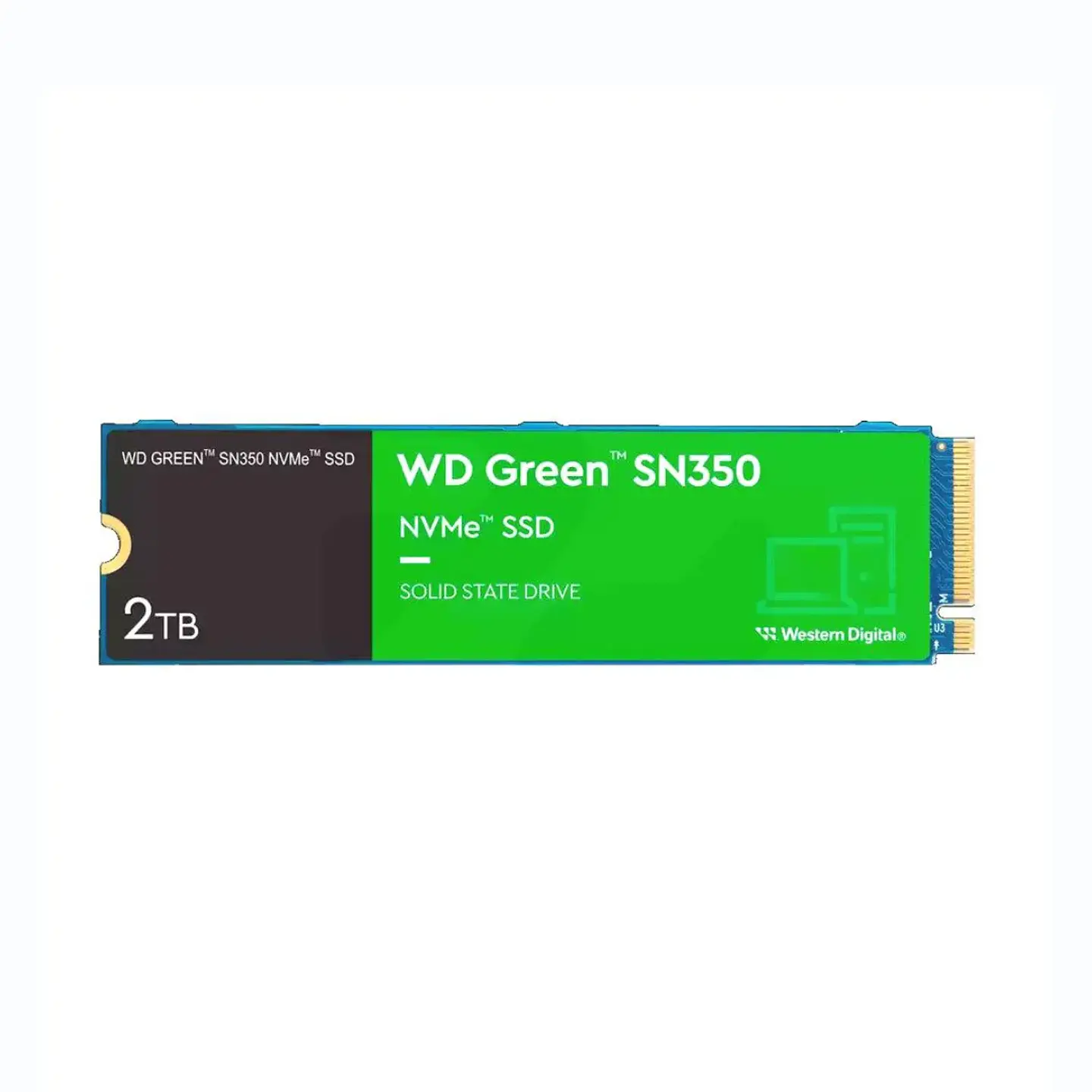 Unidad SSD WD Green SN350 2TB NVMe M.2 2280 3200MB/s PCIe 3.0 1
