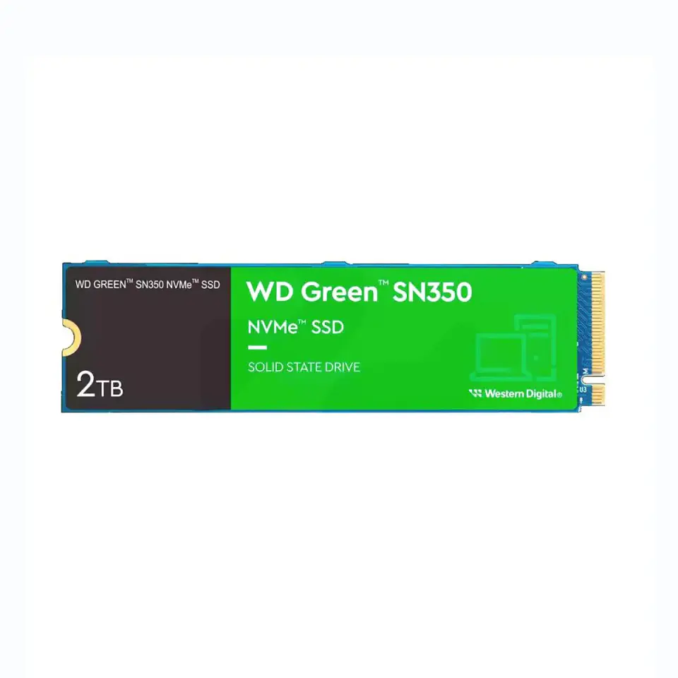 Unidad SSD WD Green SN350 2TB NVMe M.2 2280 3200MB/s PCIe 3.0 1