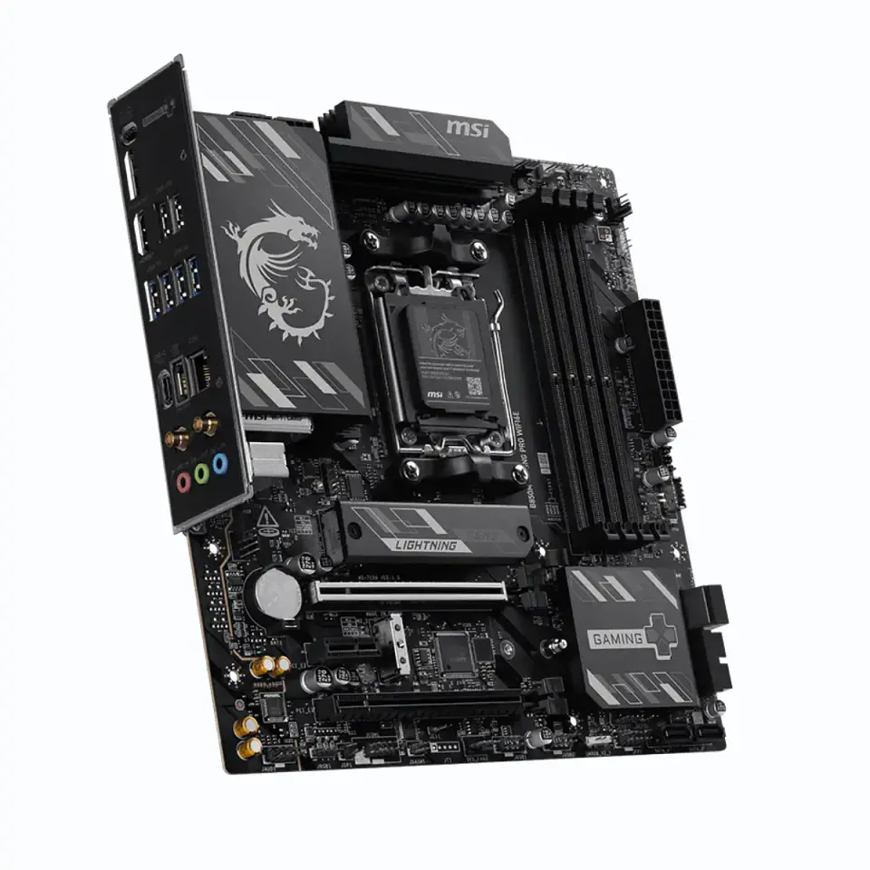 Placa Madre MSI B850M GAMING PRO WIFI6E AM5 DDR5 mATX 3
