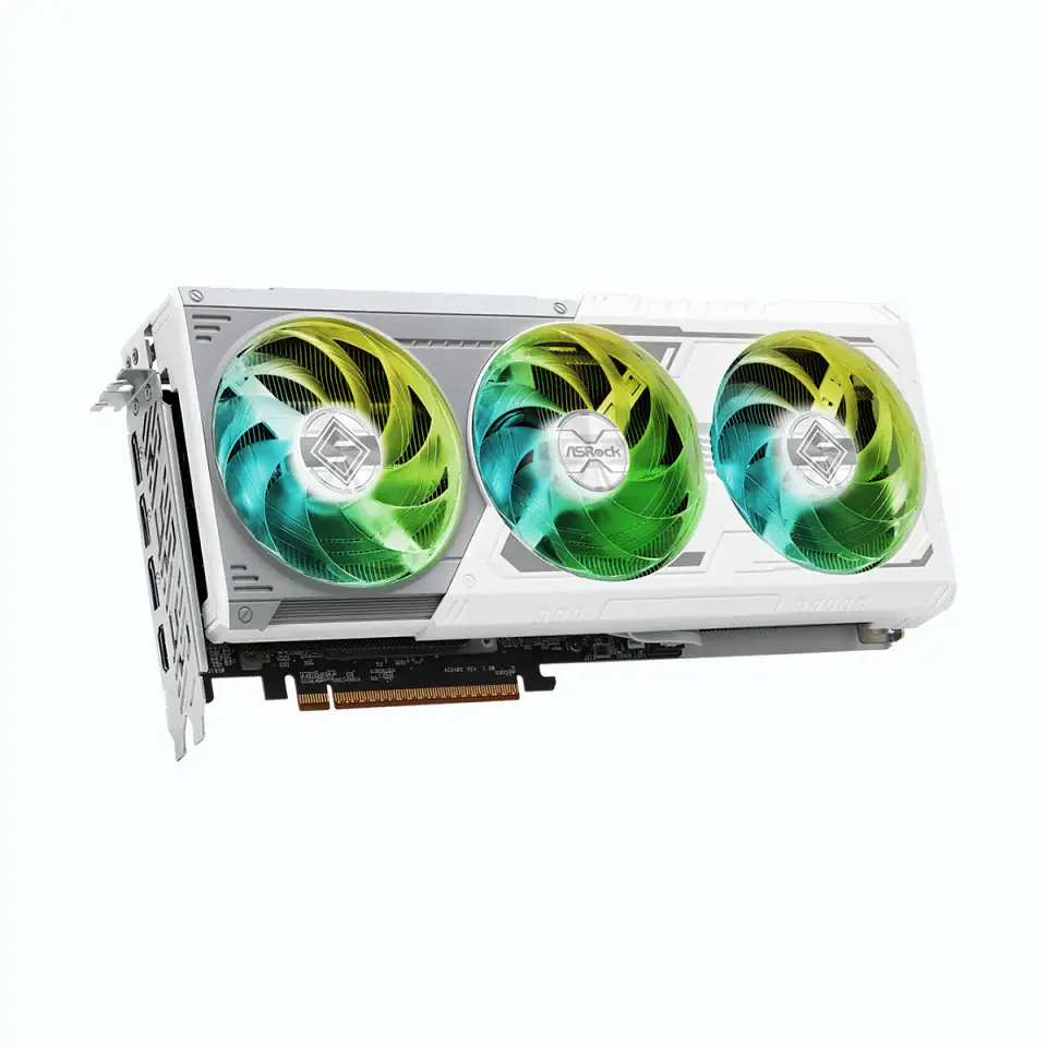 Tarjeta de Video ASRock Radeon RX 9070 XT Steel Legend 16GB 3