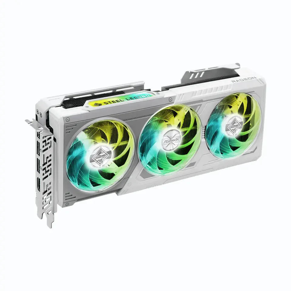 Tarjeta de Video ASRock Radeon RX 9070 XT Steel Legend 16GB 4