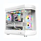 Gabinete Gamer WJCOOLMAN TIANMU PRO ATX Panorámico USB-C Blanco - Miniatura 1
