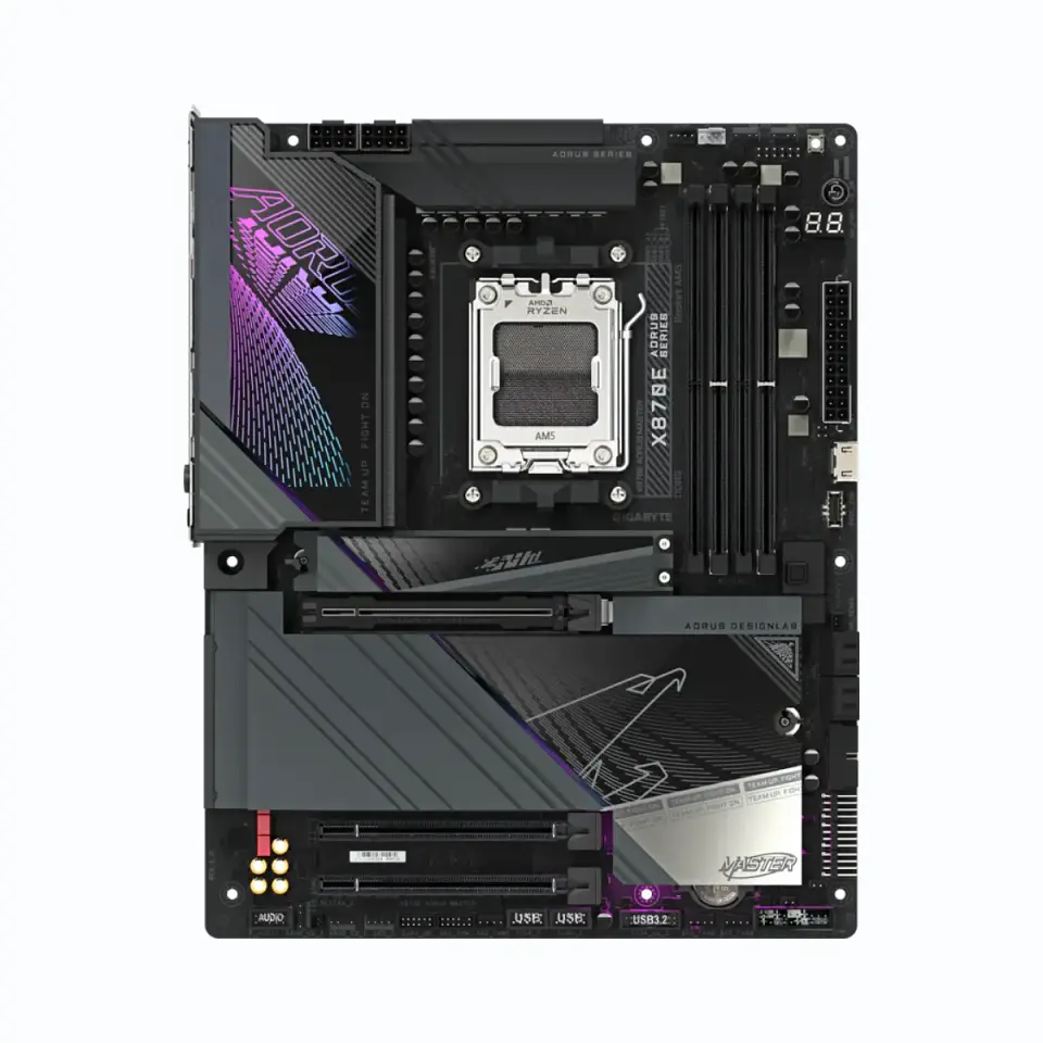 Placa Madre AORUS X870E MASTER AM5 DDR5 ATX PCIe-5.0 2