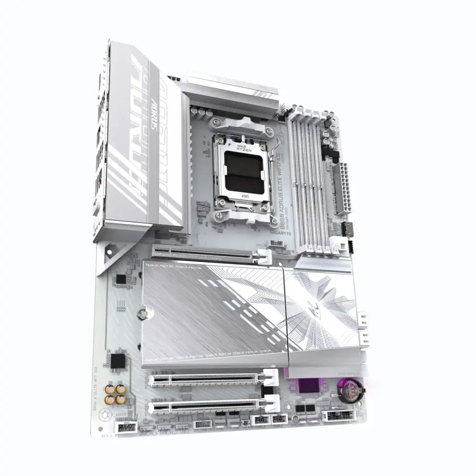 Placa Madre AORUS B850 ELITE WIFI7 ICE AM5 DDR5 M.2 ATX  3