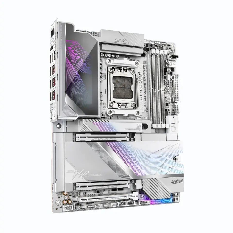 Placa Madre AORUS X870E MASTER X3D ICE AMD AM5 DDR5 M.2 ATX 3