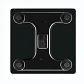 Balanza Pesa Digital Baño Bluetooth Vidrio Templado hasta 180kg Negra - Miniatura 6