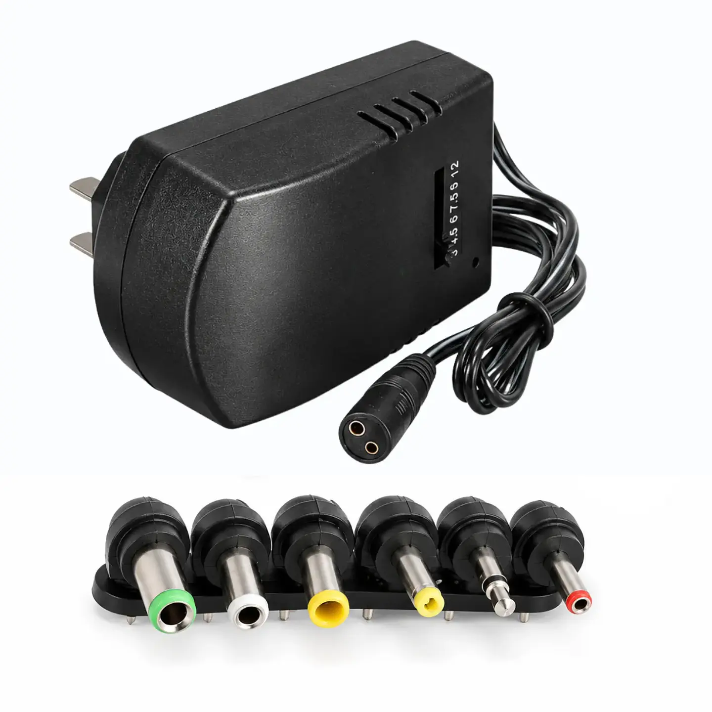 Transformador Cargador Universal IRM 6 Conectores Voltaje 3 a 12V 1