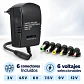 Transformador Cargador Universal IRM 6 Conectores Voltaje 3 a 12V - Miniatura 2