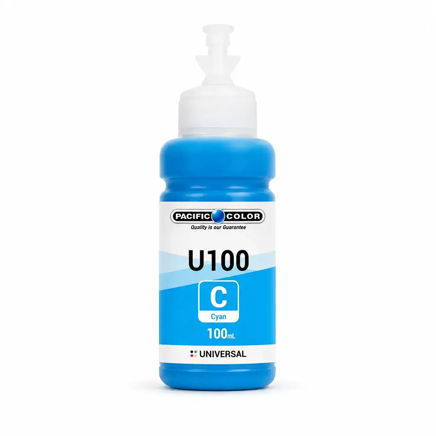 Kit 4 Tintas Universales Impresoras Tinta Continua Pacific Color U100 4