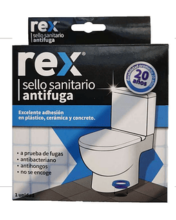 SELLO SANITARIO ANTIFUGA REX