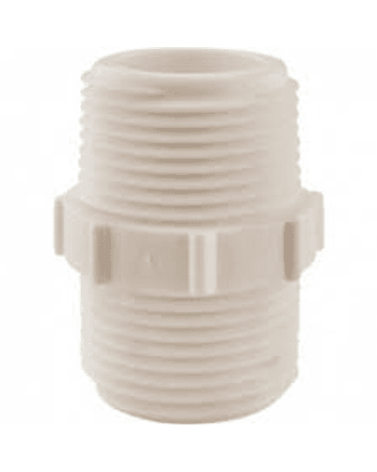 NIPLE HE 1 PVC 32MM BLANCO