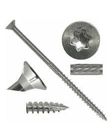 TORNILLO SCREW  CAB/RECESO TORX  T-30  #6 x 160 MM 