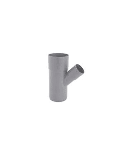 VEE DE 75 X 50 MM PVC SANITARIO GRIS