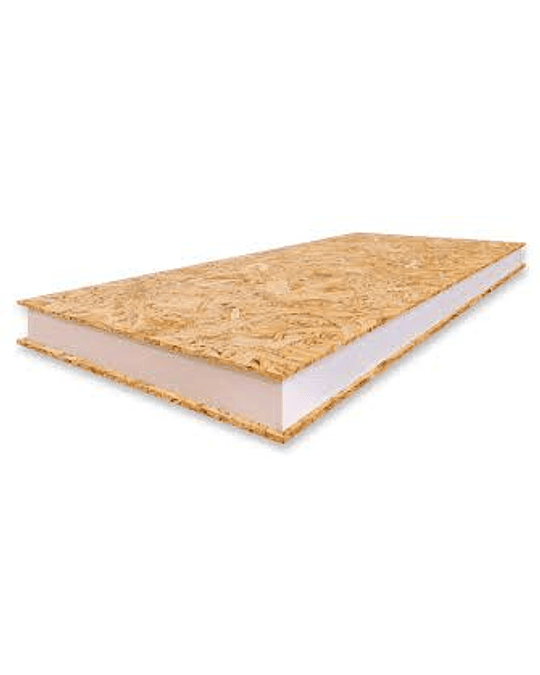 PANEL SIP DE 157.2 MM. APA (1.22X2.44 MT.) OSB 11.1 MM PARA MADERA DE 2X5"