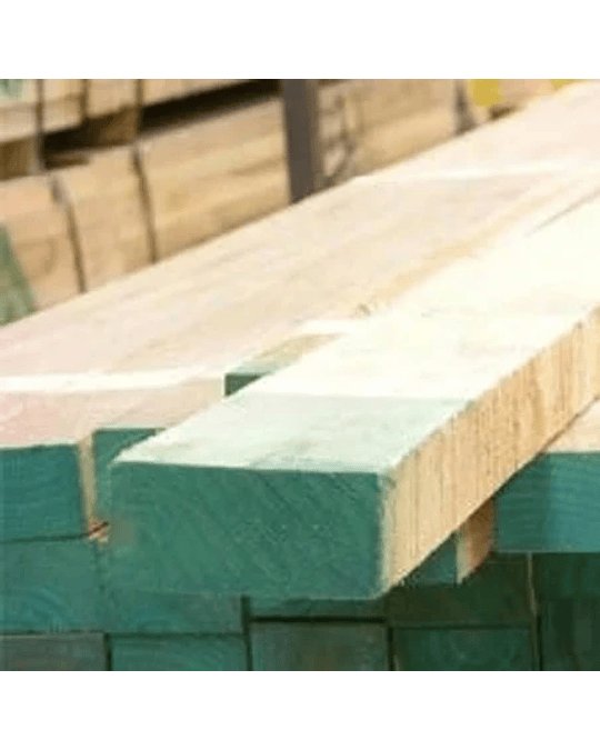 VIGA DE PINO 2'' X 5'' LARGO: 3.2 METROS CALIBRADA (CON TRATAMIENTO ANTIMANCHAS)