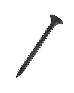 TORNILLO VOLCANITA PUNTA FINA HILO GRUESO NEGRO 6x1 5/8
