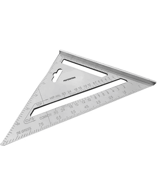 ESCUADRA TRIANGULAR METAL 7″