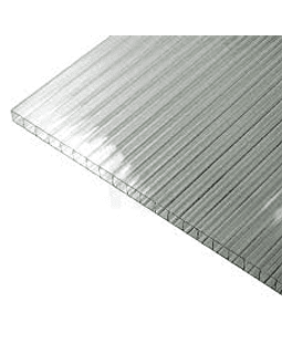 POLICARBONATO ALVEOLAR 2100 X 11600 X 4 MM TRANSPARENTE