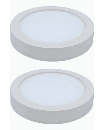 FOCO LED 18W REDONDO 6500 K BP (CAJA DE 2 UNIDADES)