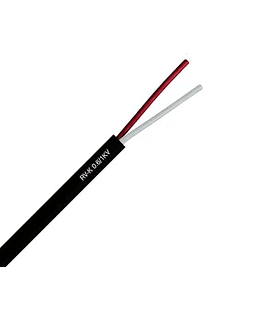 CORDON 2 X 2.5 MM (PARA ALARGADOR) X METRO, NEGRO