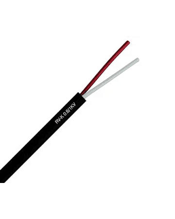 CORDON 2 X 2.5 MM (PARA ALARGADOR) X METRO, NEGRO