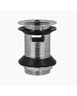 DESAGUE METAL LAVATORIO 1 1/4 CON REBALSE