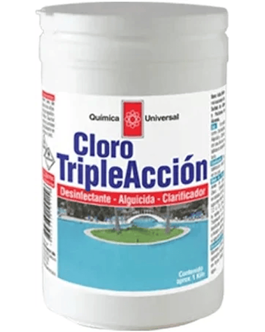 CLORO TRIPLE ACCION POTE 1 KILO