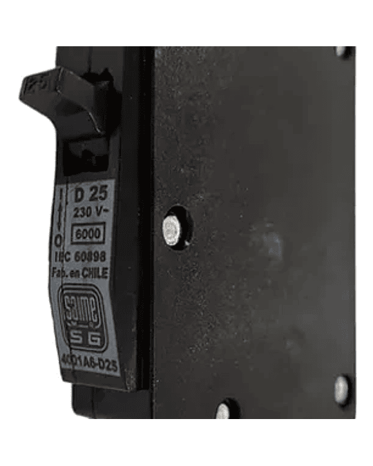 INTERRUPTOR AUTOMATICO 10 A, CURVA D, 6KA SAIME