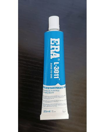 ADHESIVO PVC ERA 3011 POMO DE 25 ML AZUL