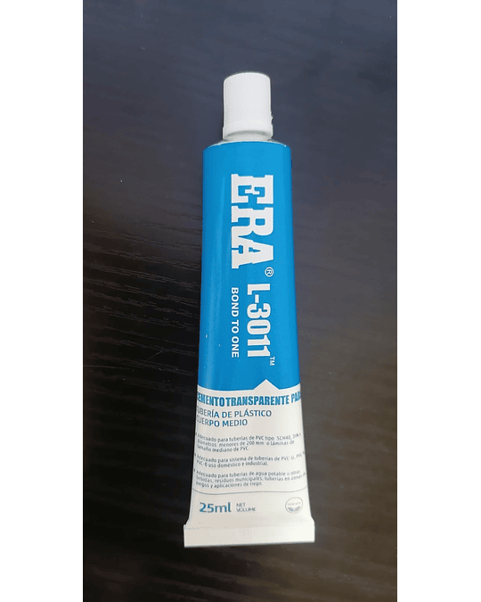 ADHESIVO PVC ERA 3011 POMO DE 25 ML AZUL