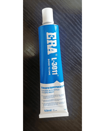 ADHESIVO PVC ERA 3011 POMO DE 50 ML AZUL