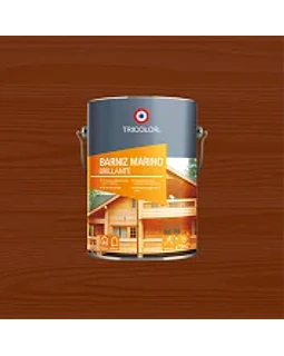 BARNIZ MARINO BRILLANTE TRICOLOR ROBLE 1 GALON