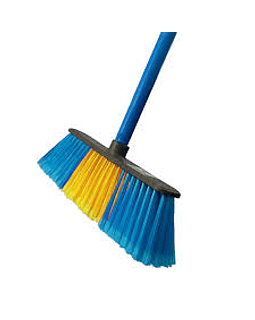 ESCOBILLON BASICO 28 CM CON MANGO MADERA