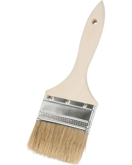 BROCHA 4 DE MADERA CERDA NATURAL