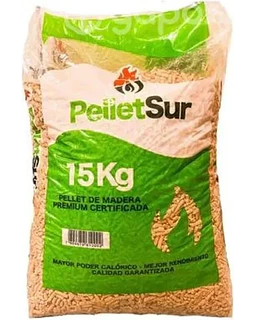 SACO PELLET SUR DE 15 KILOS