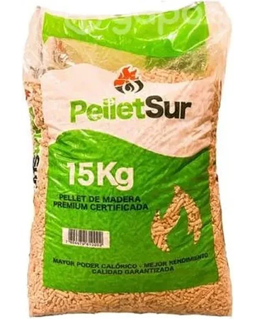 SACO PELLET SUR DE 15 KILOS