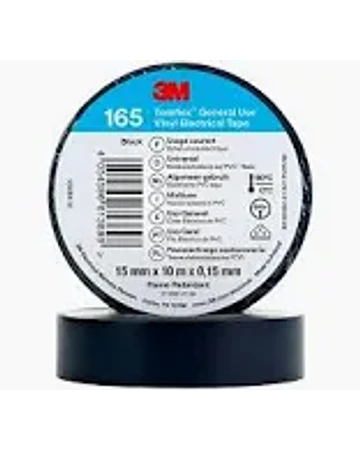 CINTA AISLADORA 3M 165 10 MTS. NEGRO