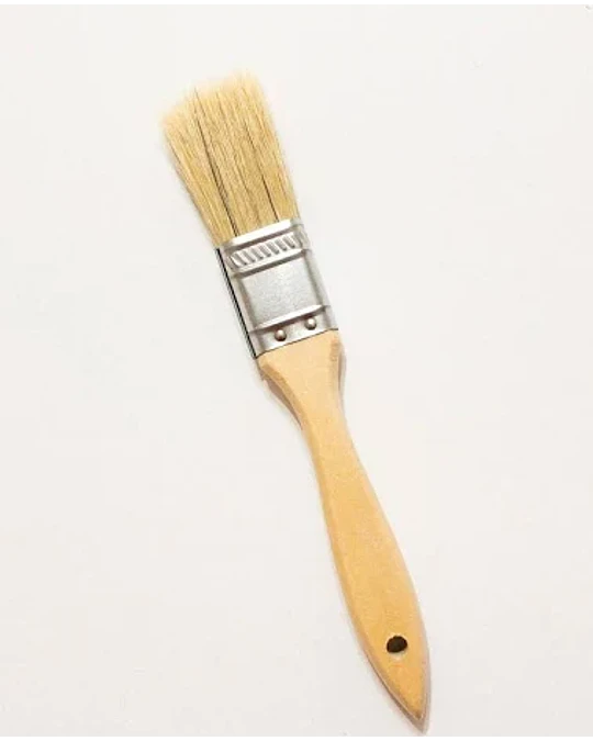 BROCHA 1 MANGO MADERA